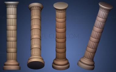 3D model Columns Collection8 (STL)